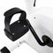 vidaXL - Hometrainer - met - bandweerstand - wit