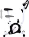 vidaXL - Hometrainer - met - bandweerstand - zwart