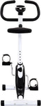 vidaXL - Hometrainer - met - bandweerstand - zwart