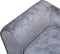 vidaXL - Hondenbank - 57x34x36 - cm - pluche - grijs
