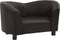 vidaXL - Hondenbank - 67x41x39 - cm - kunstleer - bruin