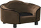 vidaXL - Hondenbank - 67x47x36 - cm - pluche - bruin