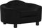 vidaXL - Hondenbank - 67x47x36 - cm - pluche - donkergrijs