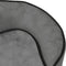 vidaXL - Hondenbank - 67x47x36 - cm - pluche - donkergrijs