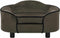 vidaXL - Hondenbank - 67x47x36 - cm - pluche - donkergrijs