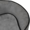 vidaXL - Hondenbank - 67x47x36 - cm - pluche - grijs