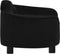 vidaXL - Hondenbank - 67x47x36 - cm - pluche - zwart