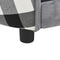 vidaXL - Hondenbank - 68x38x38 - cm - pluche - grijs
