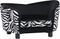 vidaXL - Hondenbank - 68x38x38 - cm - pluche - zwart