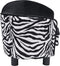vidaXL - Hondenbank - 68x38x38 - cm - pluche - zwart