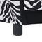 vidaXL - Hondenbank - 68x38x38 - cm - pluche - zwart