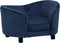 vidaXL - Hondenbank - 69x49x40 - cm - pluche - blauw