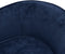 vidaXL - Hondenbank - 69x49x40 - cm - pluche - blauw