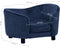 vidaXL - Hondenbank - 69x49x40 - cm - pluche - blauw
