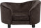 vidaXL - Hondenbank - 69x49x40 - cm - pluche - bruin