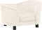 vidaXL - Hondenbank - 69x49x40 - cm - pluche - crèmekleurig