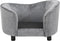 vidaXL - Hondenbank - 69x49x40 - cm - pluche - crèmekleurig
