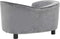 vidaXL - Hondenbank - 69x49x40 - cm - pluche - crèmekleurig