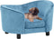 vidaXL - Hondenbank - 69x49x40 - cm - pluche - zwart