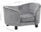 vidaXL - Hondenbank - 69x49x40 - cm - pluche - zwart