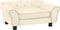 vidaXL - Hondenbank - 72x45x30 - cm - pluche - blauw