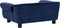 vidaXL - Hondenbank - 72x45x30 - cm - pluche - blauw