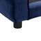 vidaXL - Hondenbank - 72x45x30 - cm - pluche - blauw