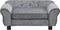 vidaXL - Hondenbank - 72x45x30 - cm - pluche - bordeauxrood