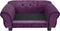 vidaXL - Hondenbank - 72x45x30 - cm - pluche - bordeauxrood