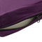 vidaXL - Hondenbank - 72x45x30 - cm - pluche - bordeauxrood