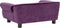vidaXL - Hondenbank - 72x45x30 - cm - pluche - bordeauxrood