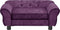 vidaXL - Hondenbank - 72x45x30 - cm - pluche - bordeauxrood