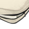 vidaXL - Hondenbank - 72x45x30 - cm - pluche - crèmekleurig