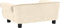 vidaXL - Hondenbank - 72x45x30 - cm - pluche - crèmekleurig