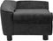 vidaXL - Hondenbank - 72x45x30 - cm - pluche - donkergrijs
