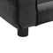 vidaXL - Hondenbank - 72x45x30 - cm - pluche - donkergrijs