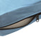 vidaXL - Hondenbank - 72x45x30 - cm - pluche - turquoise