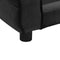vidaXL - Hondenbank - 72x45x30 - cm - pluche - zwart