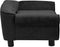 vidaXL - Hondenbank - 72x45x30 - cm - pluche - zwart