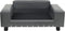 vidaXL - Hondenbank - 81x43x31 - cm - pluche - en - kunstleer - bruin