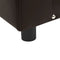 vidaXL - Hondenbank - 81x43x31 - cm - pluche - en - kunstleer - bruin