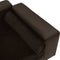 vidaXL - Hondenbank - 81x43x31 - cm - pluche - en - kunstleer - bruin