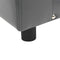 vidaXL - Hondenbank - 81x43x31 - cm - pluche - en - kunstleer - grijs