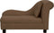 vidaXL - Hondenbank - met - kussen - 83x44x44 - cm - pluche - bruin
