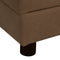 vidaXL - Hondenbank - met - kussen - 83x44x44 - cm - pluche - bruin
