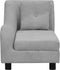 vidaXL - Hondenbank - met - kussen - 83x44x44 - cm - pluche - grijs