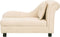 vidaXL - Hondenbank - met - kussen - 83x44x44 - cm - pluche - crèmekleurig