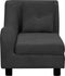 vidaXL - Hondenbank - met - kussen - 83x44x44 - cm - pluche - zwart