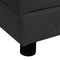 vidaXL - Hondenbank - met - kussen - 83x44x44 - cm - pluche - zwart