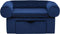 vidaXL - Hondenbank - met - lade - 75x50x38 - cm - pluche - blauw